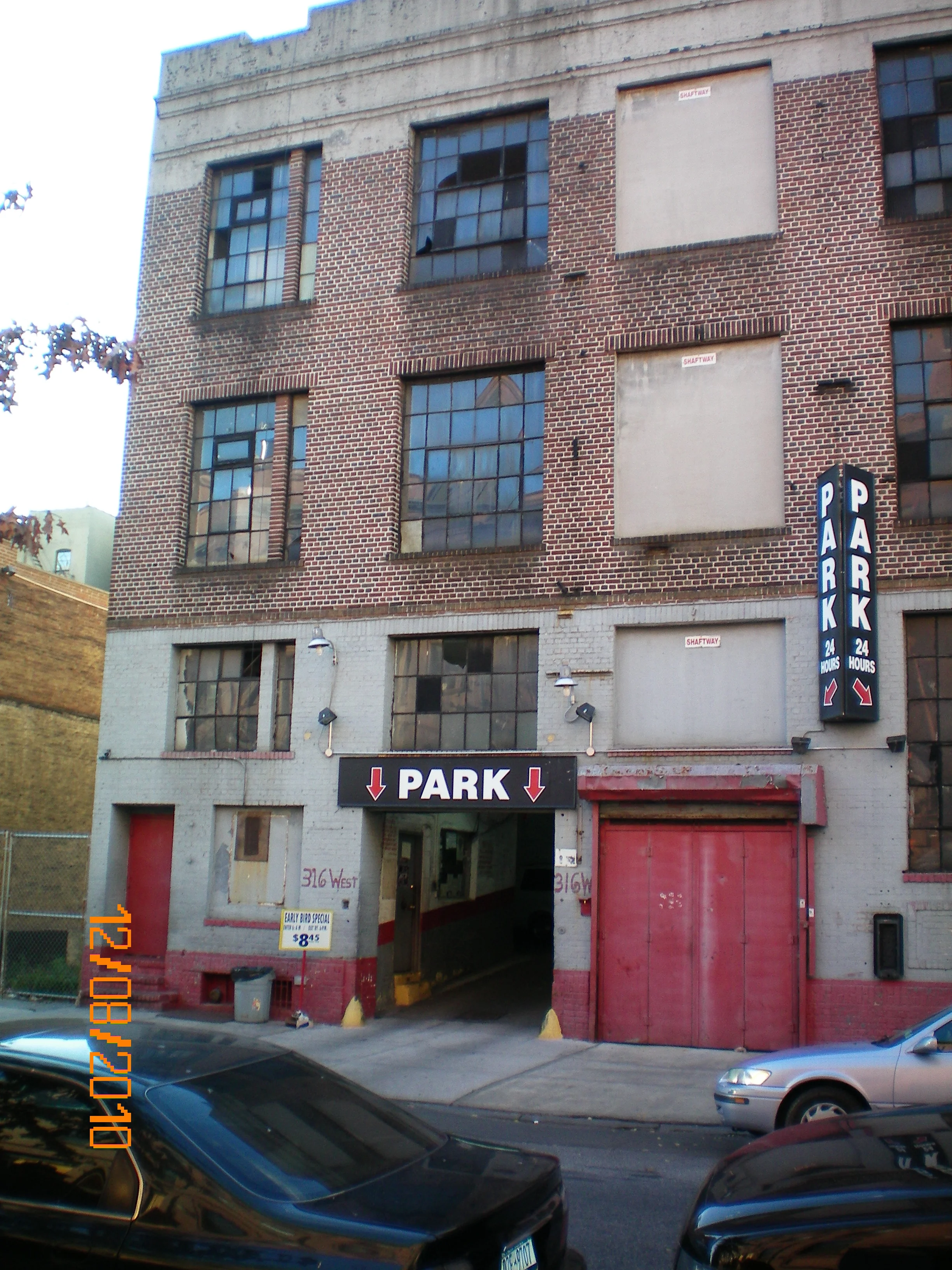 316 West 118th: Before