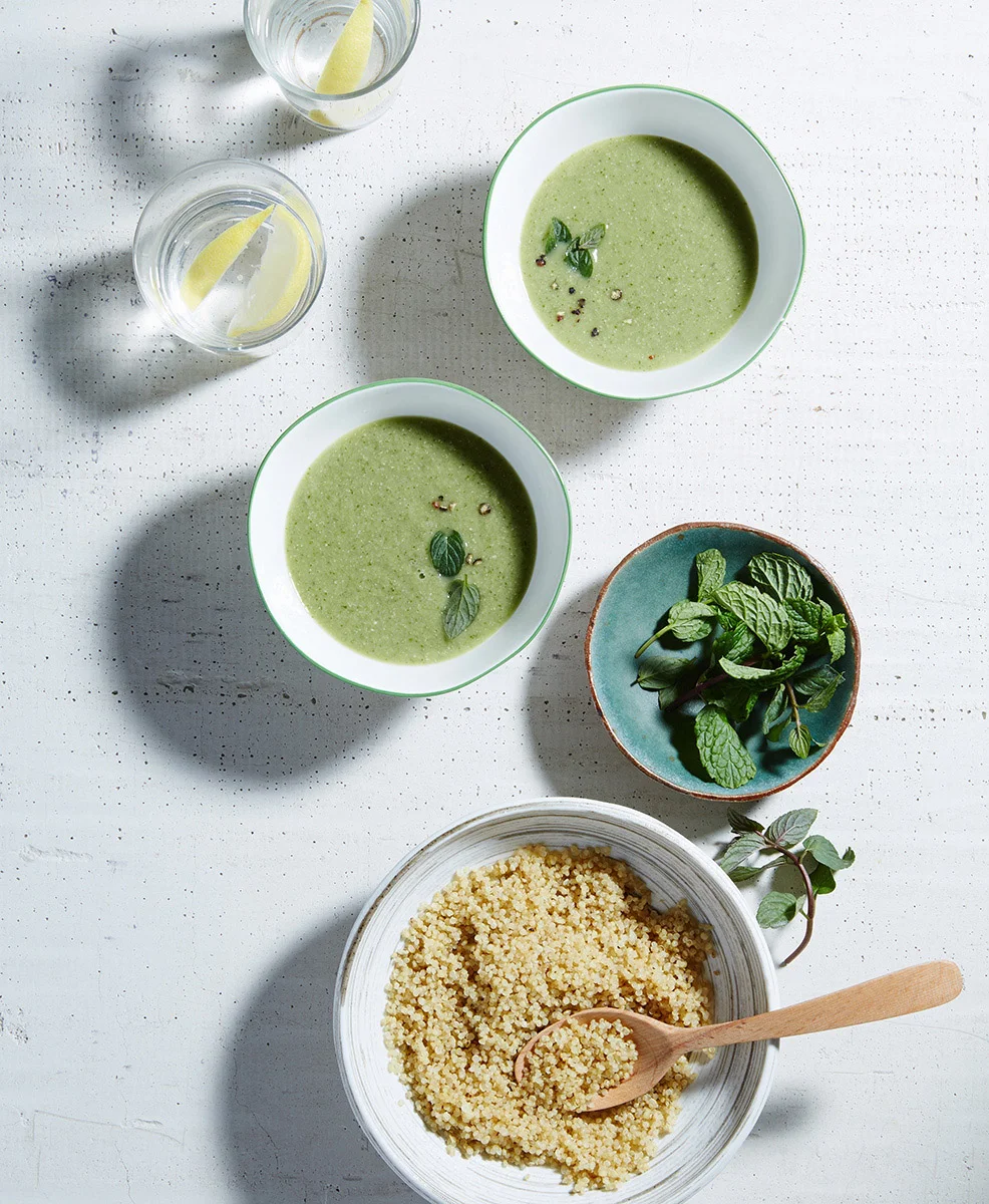 Food styling by Hadas Smirnoff, prop styling by Martha Bernabe