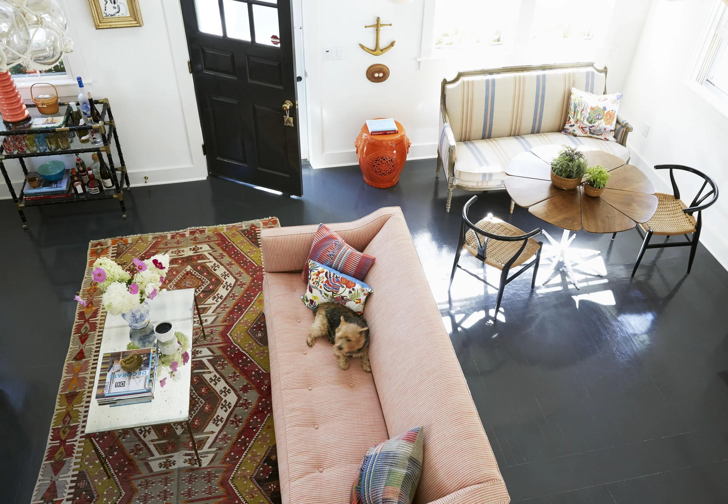 Cozy downstairs living area