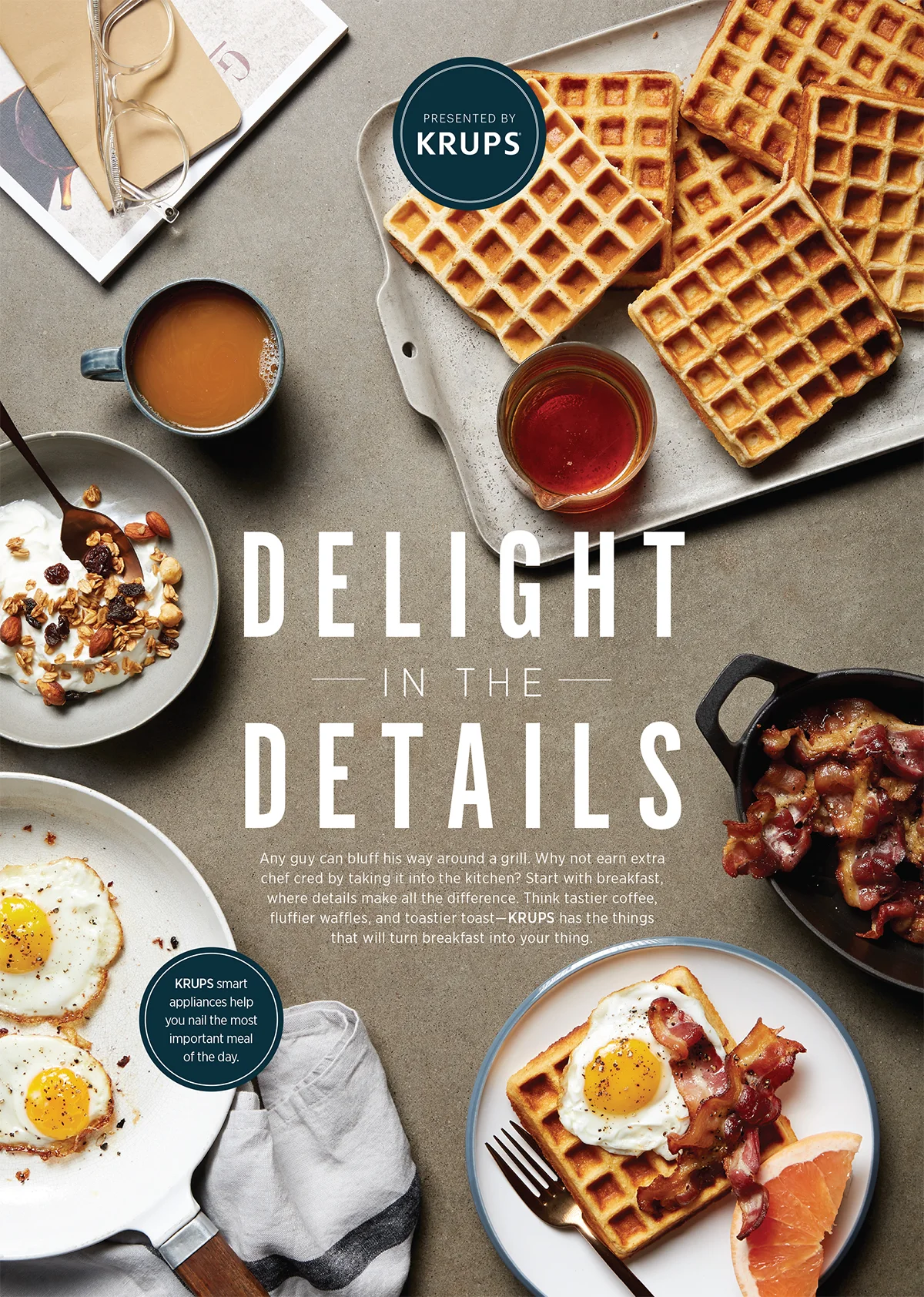 Krups-Breakfast Spread for Esquire Magazine