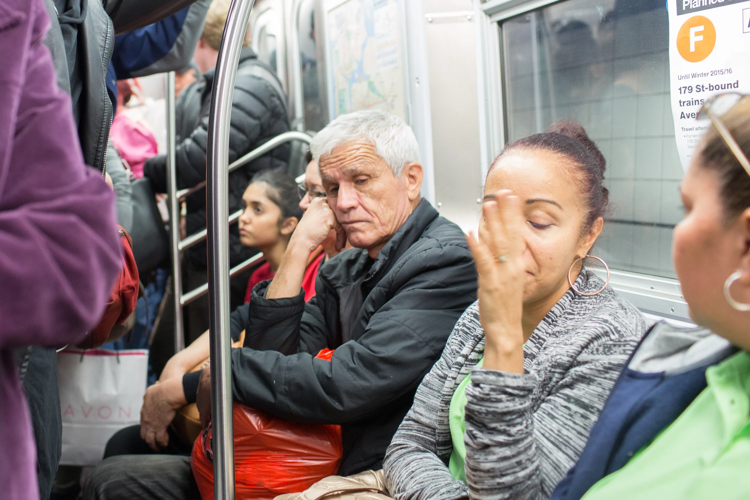 The long grueling train rides in N.Y. on Oct. 22, 2015.
