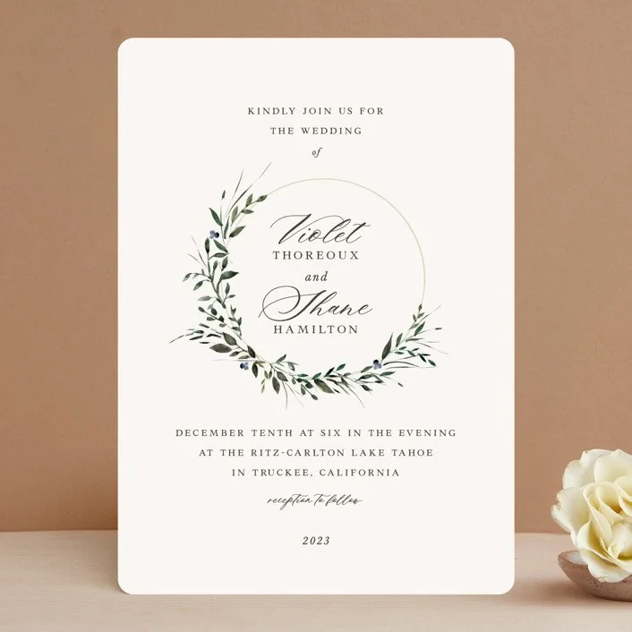 colorful wedding invitations — Lori Wemple