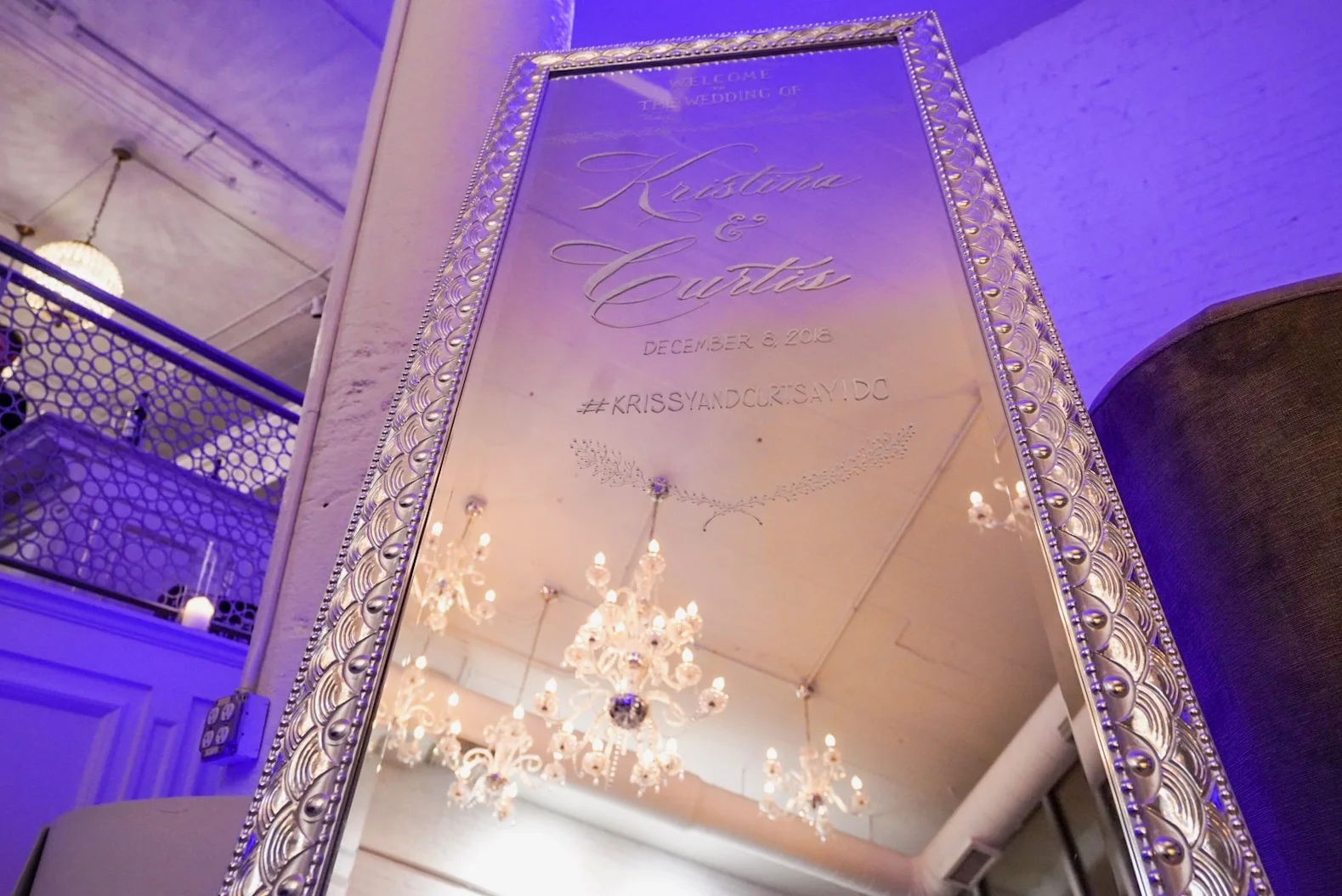 Five Showstopping Mirrors (Event Decor) / Chicago Calligrapher / Chicago Calligraphy