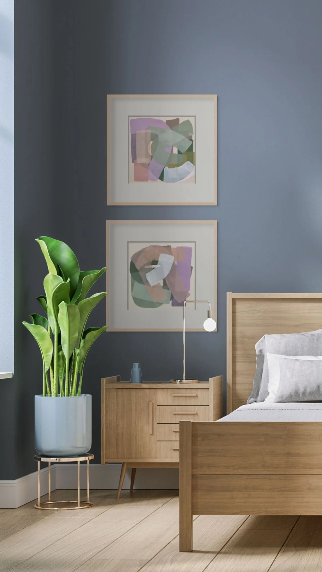 Revival 28 and 29 prints in bedroom 2.jpg