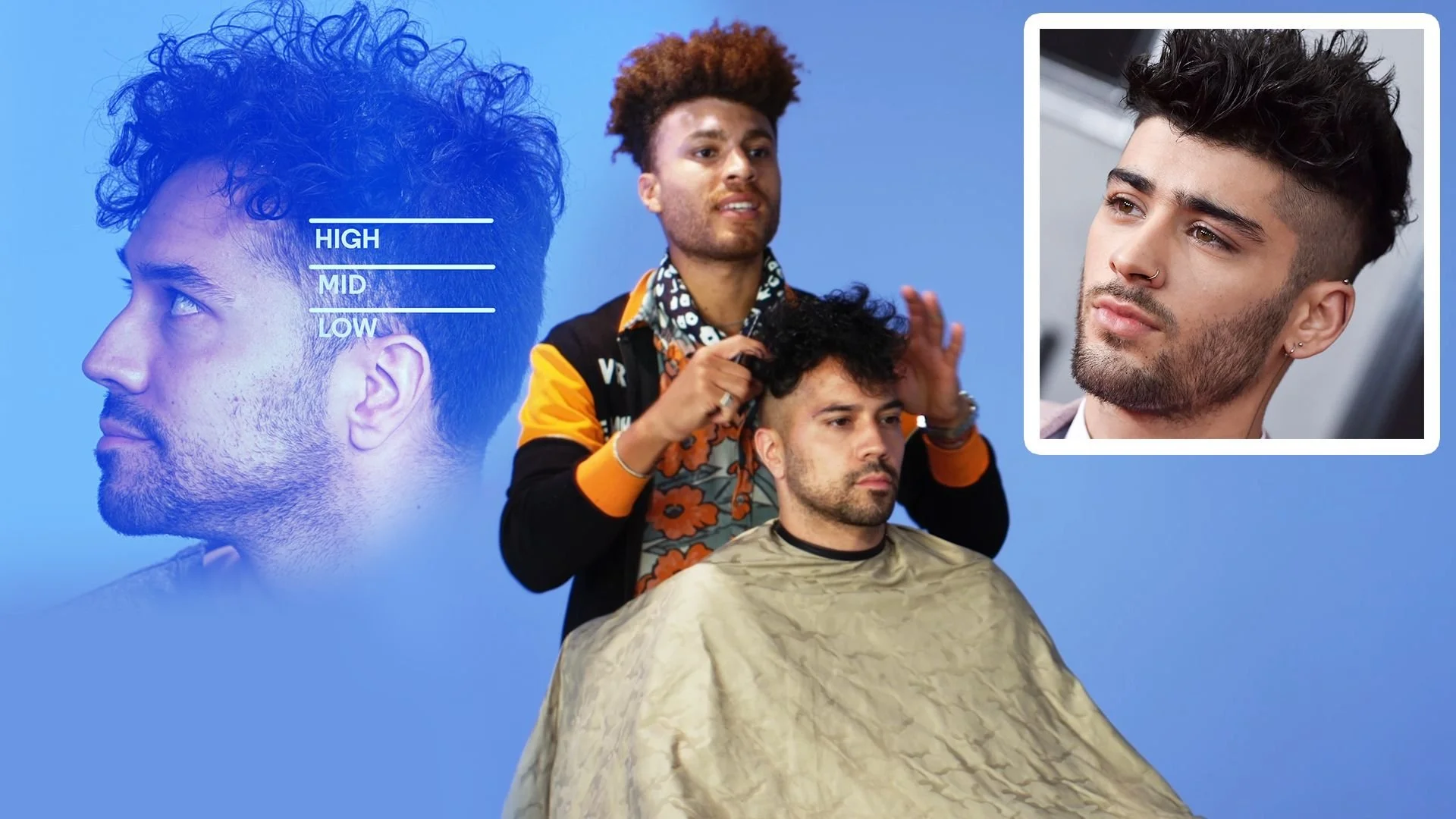 Zayn Malik's High Fade Haircut Recreated by a Master Barber | GQ