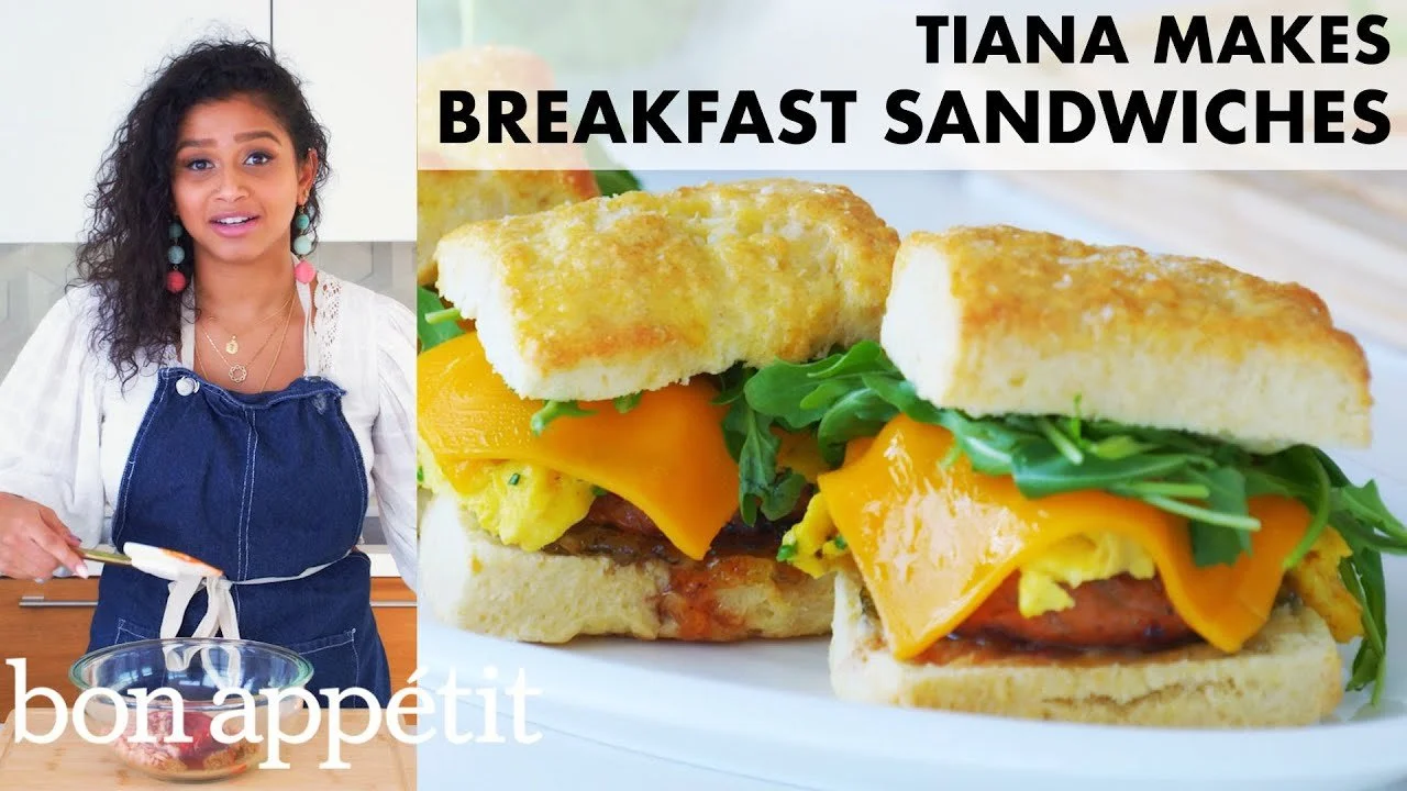 Tiana Makes the Ultimate Breakfast Sandwich | From the Home Kitchen | Bon Appétit