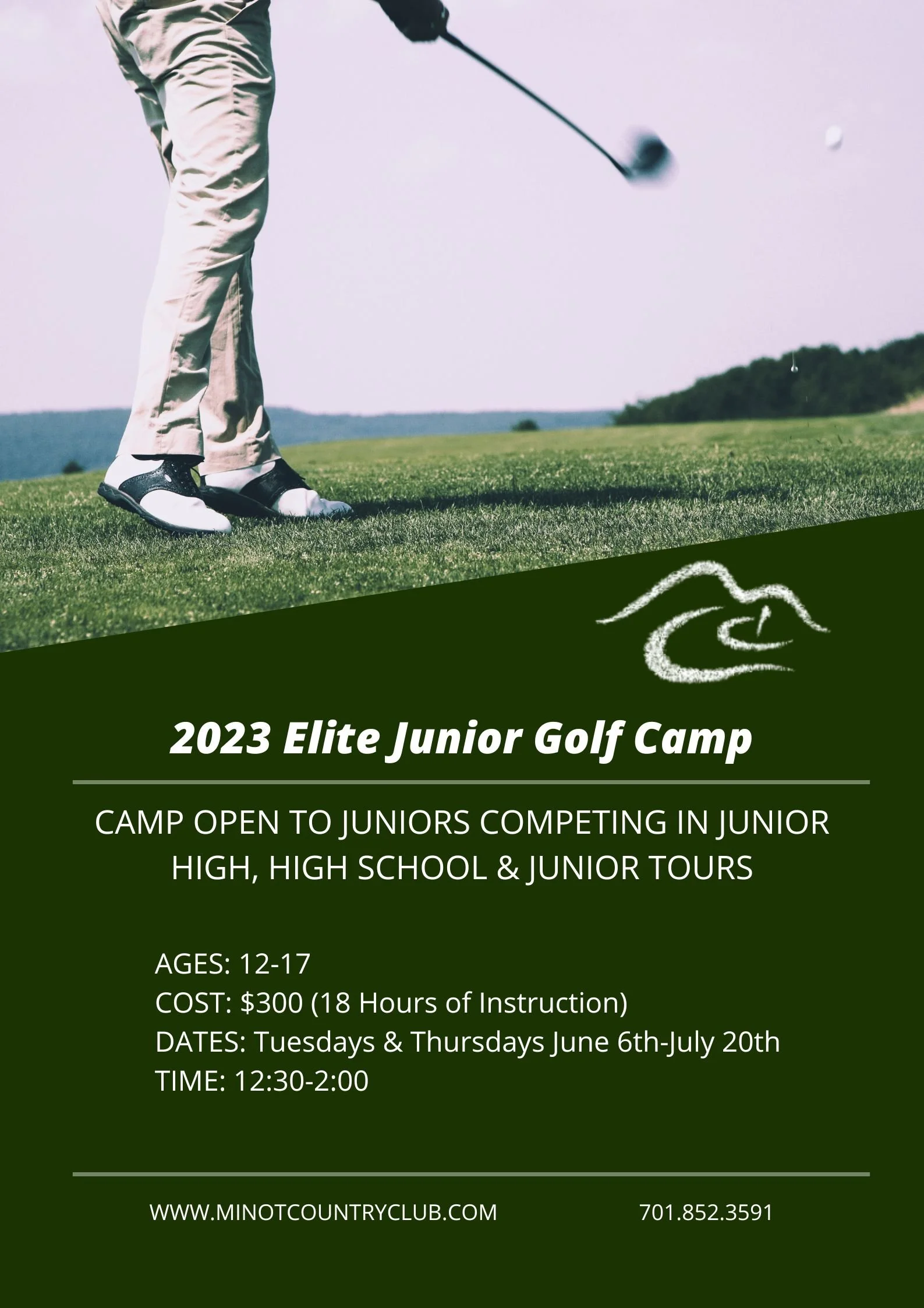 JUNIOR GOLF — Minot Country Club