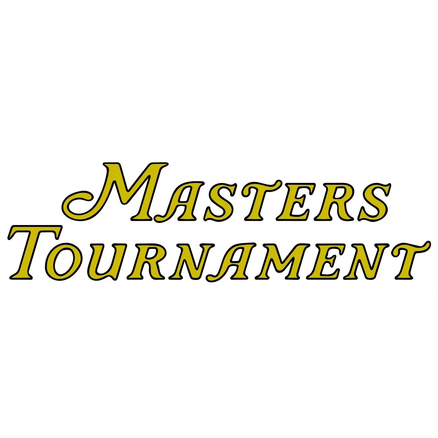 Masters Tournament Artwork