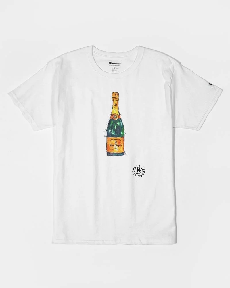Cartoon Champagne T-Shirt