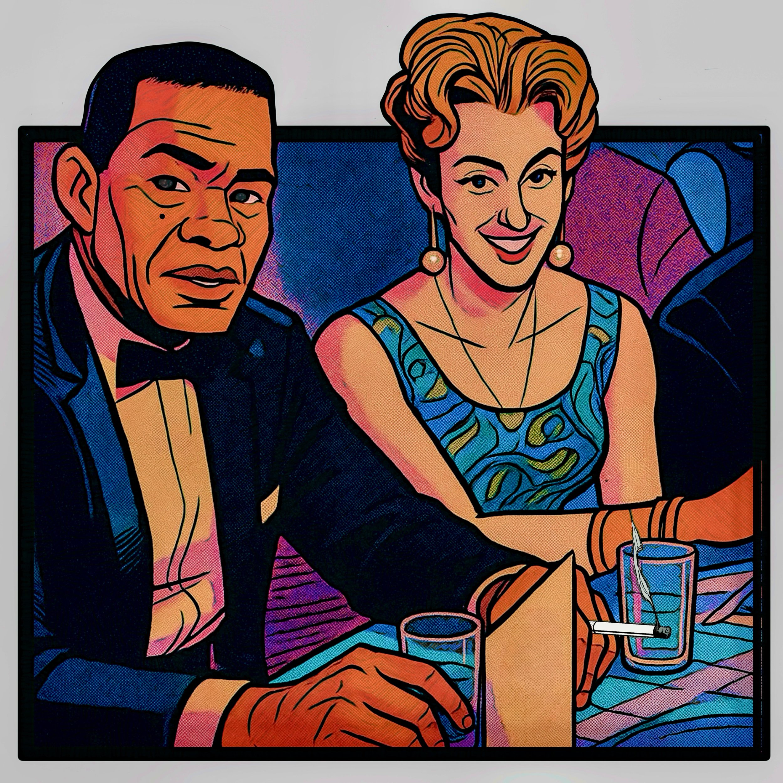 Love Jones Cartoon T-Shirt Artwork