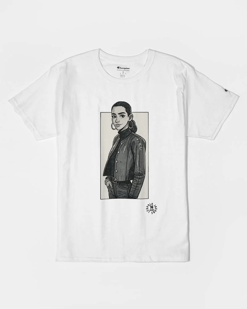 Diema Cartoon T-Shirt (Front) White