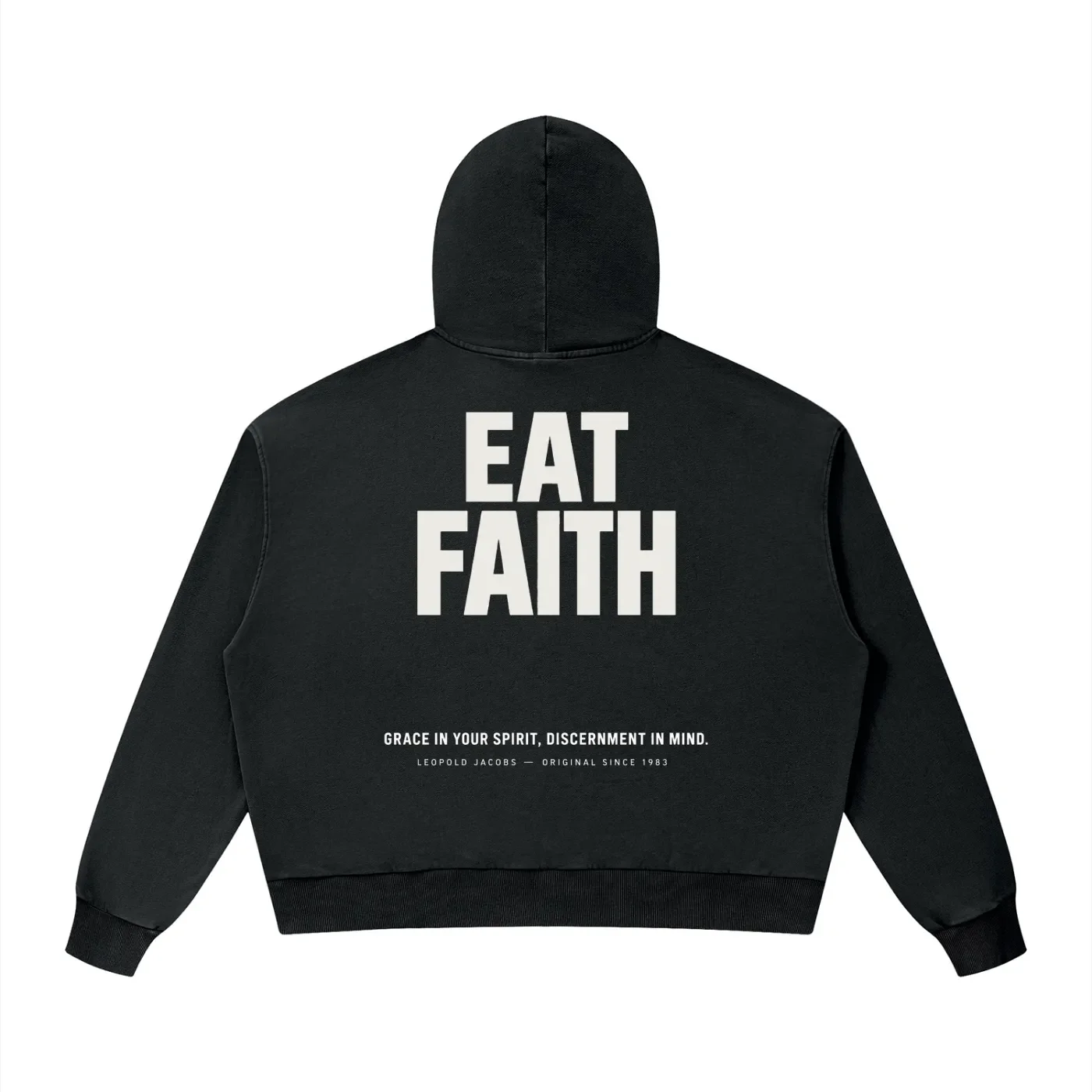 Unisex Mineral Wash Boxy Hoodie back.webp