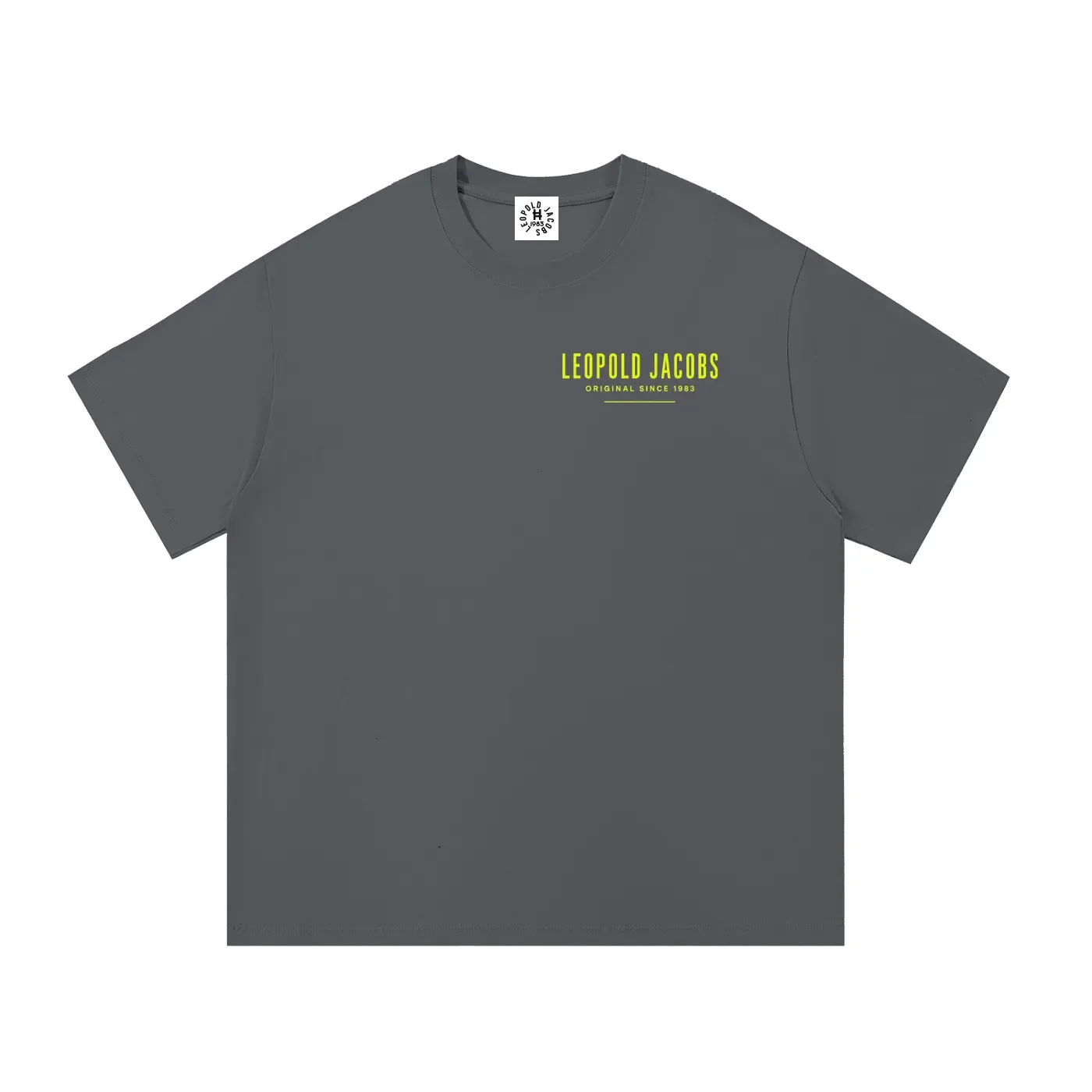 Essential Cotton T-Shirt Dark G Front.webp