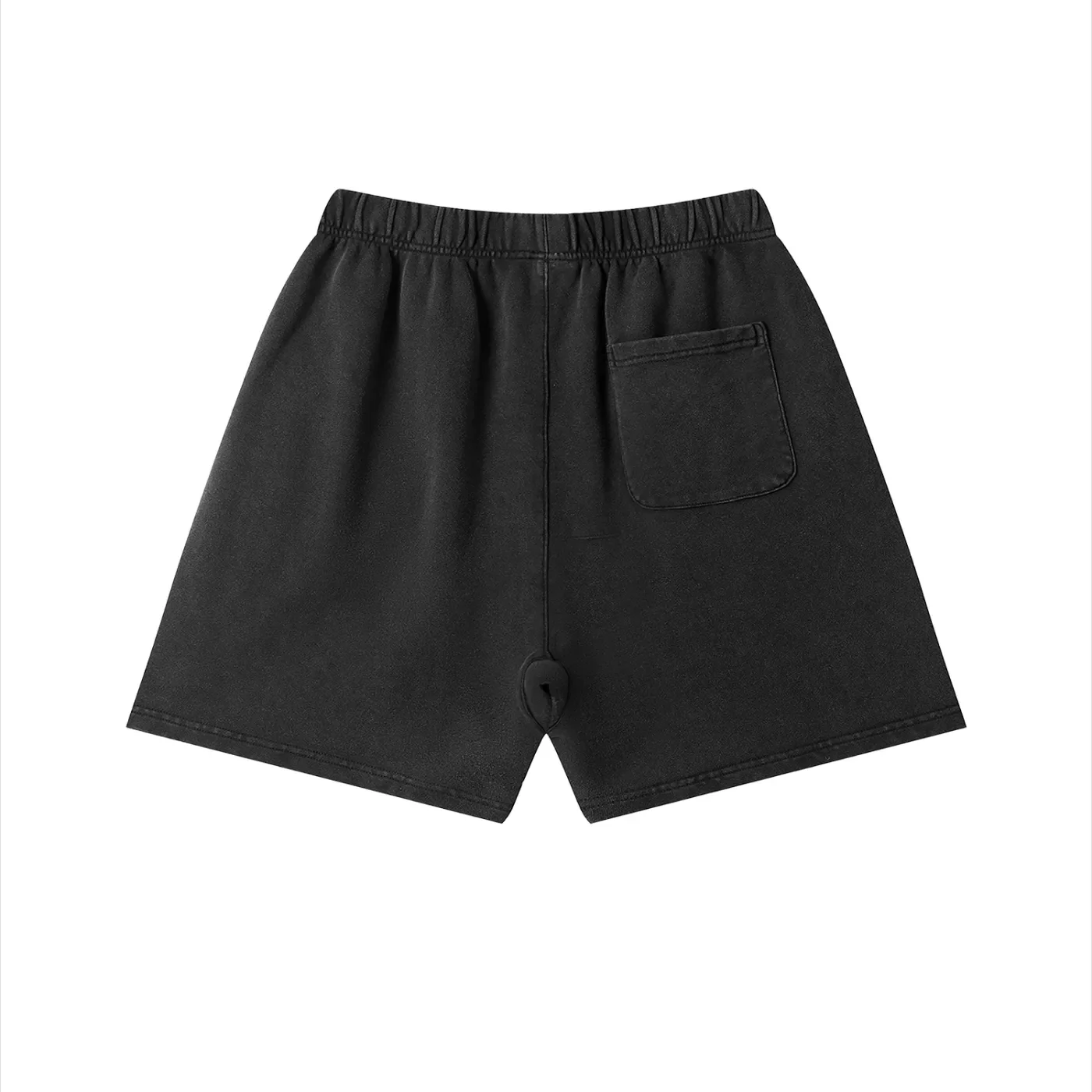 Unisex Vintage Wash Cotton Shorts - Back.webp