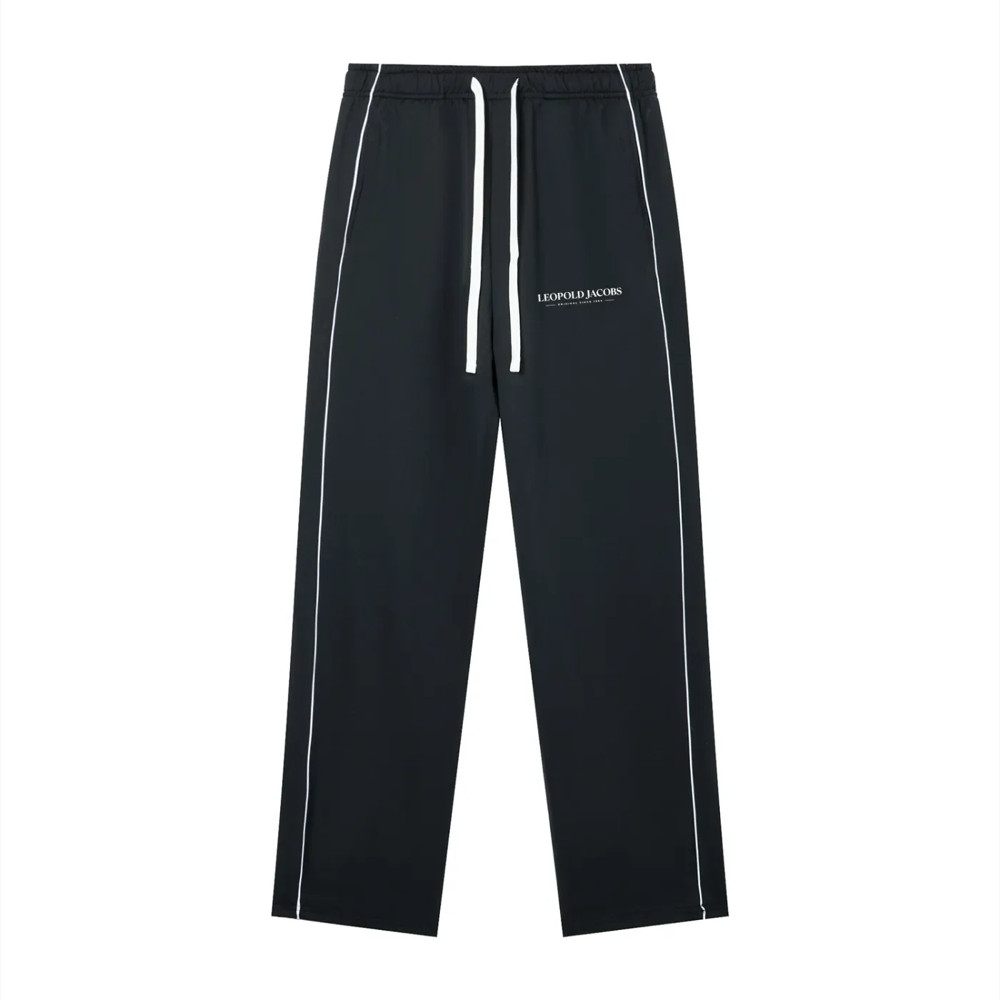 Piping Straight Leg Sweatpants - Front.webp