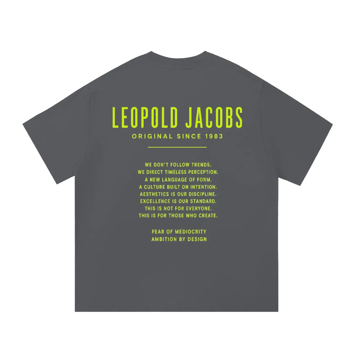 Essential Cotton T-Shirt Dark G Back.webp