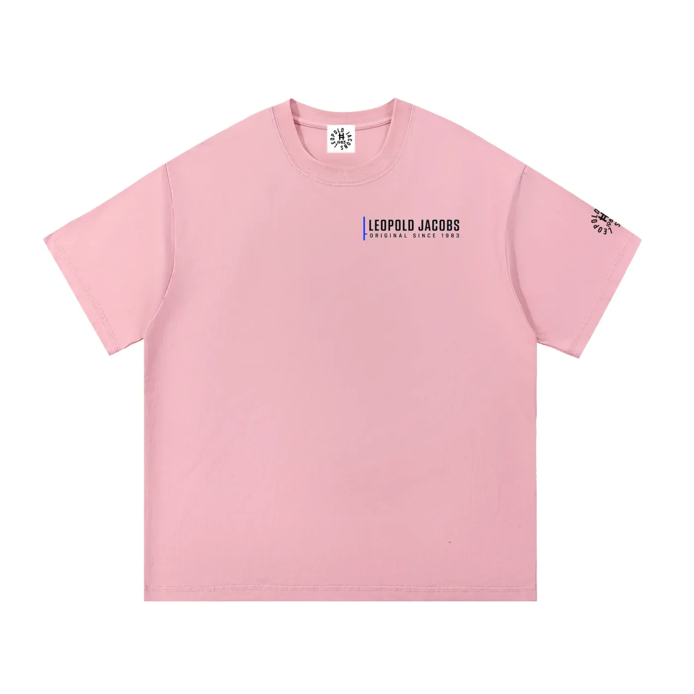 Essential Cotton T-Shirt pink front.webp