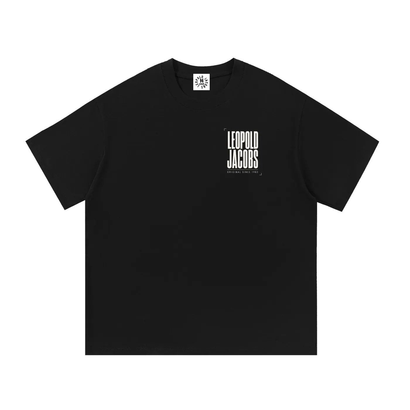 Essential Cotton T-Shirt BLKW Front.webp