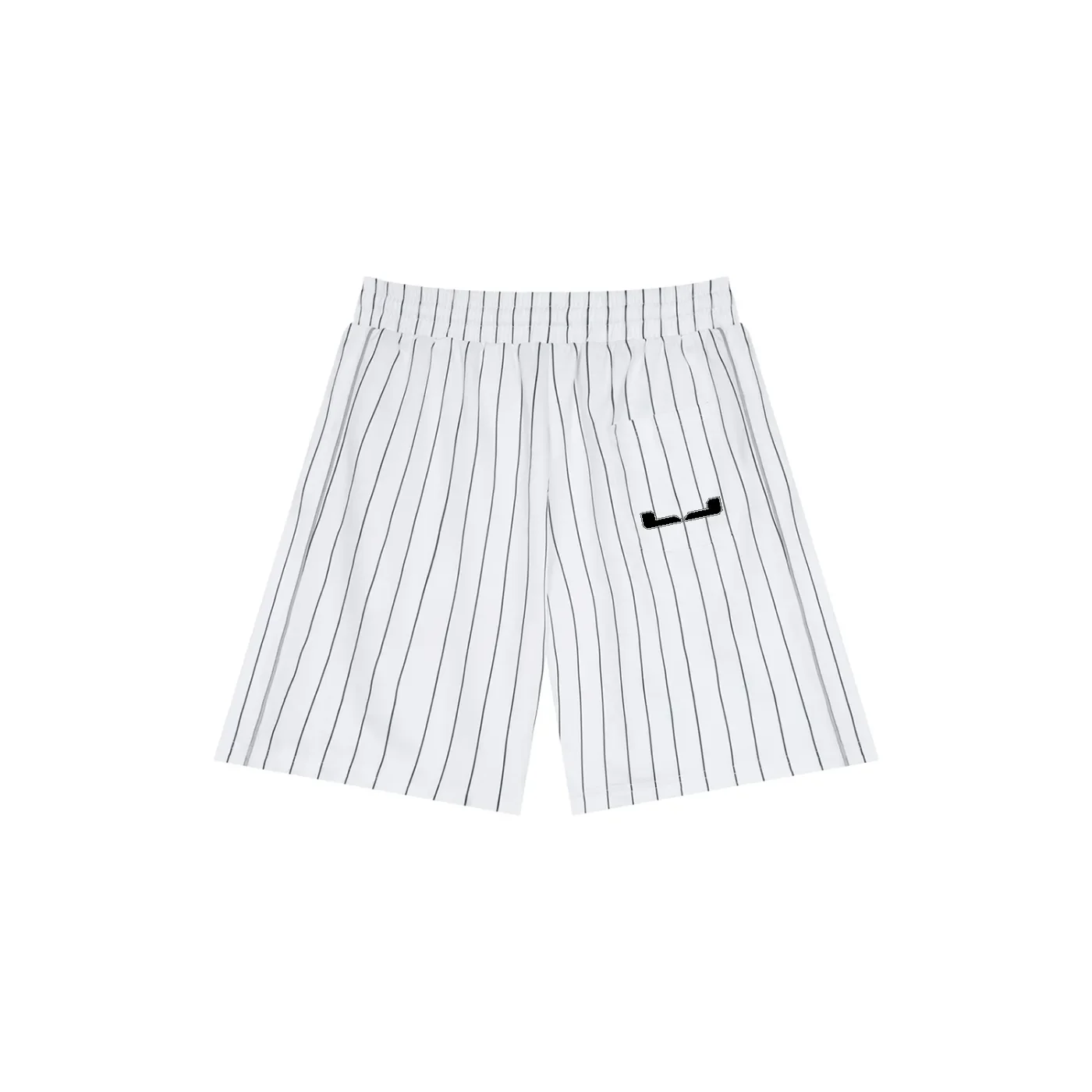 Unisex Striped Loose Fit Shorts back.webp