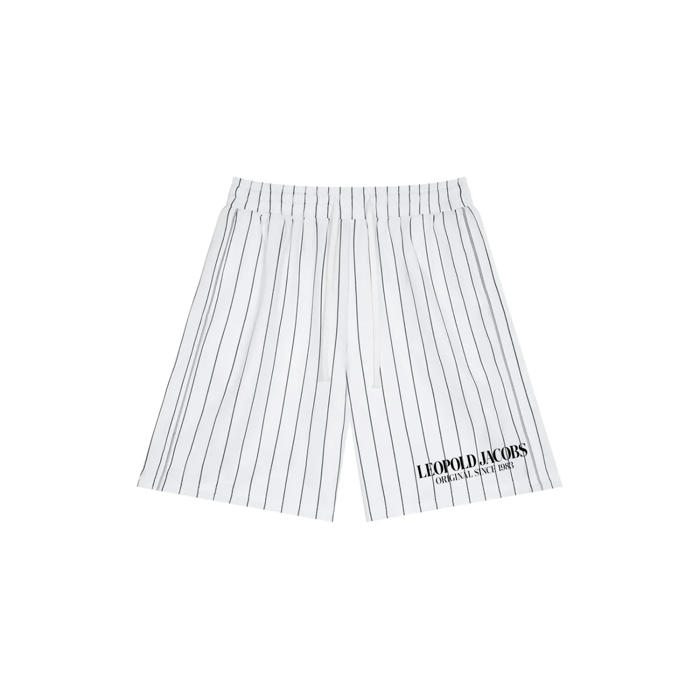 Unisex Striped Loose Fit Shorts front.webp
