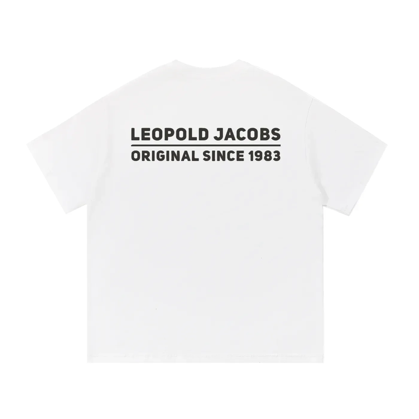 Essential Cotton T-Shirt flags back.webp