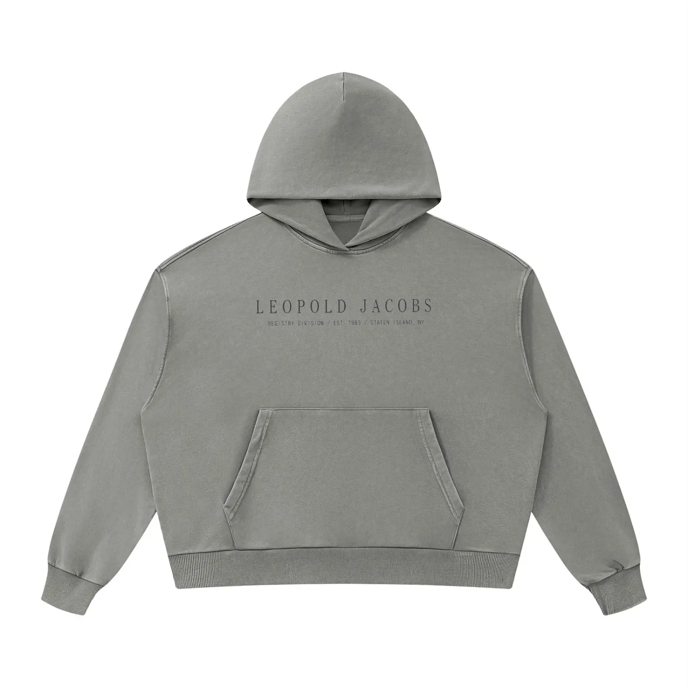 Leopold Jacobs Mineral Wash Boxy Hoodie & Mineral Wash Balloon Sweatpants