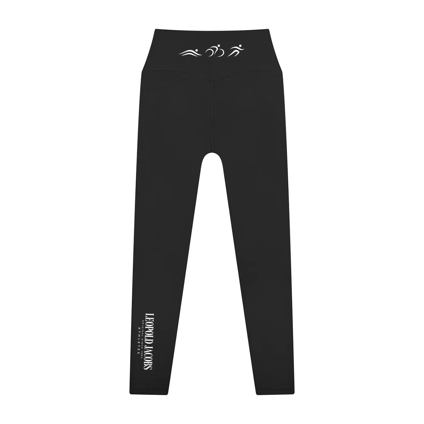Women’s High Waisted Yoga Leggings black back.webp