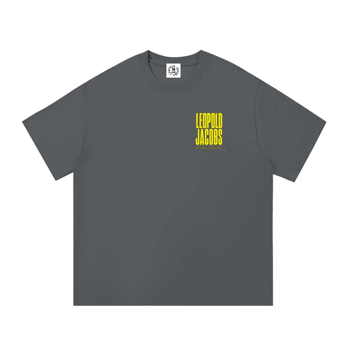 Essential Cotton T-Shirt DGY Front.webp