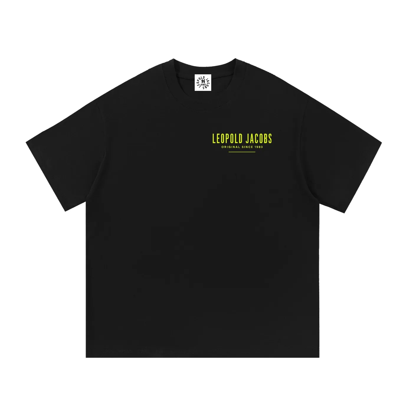 Essential Cotton T-Shirt BLKY Front.webp