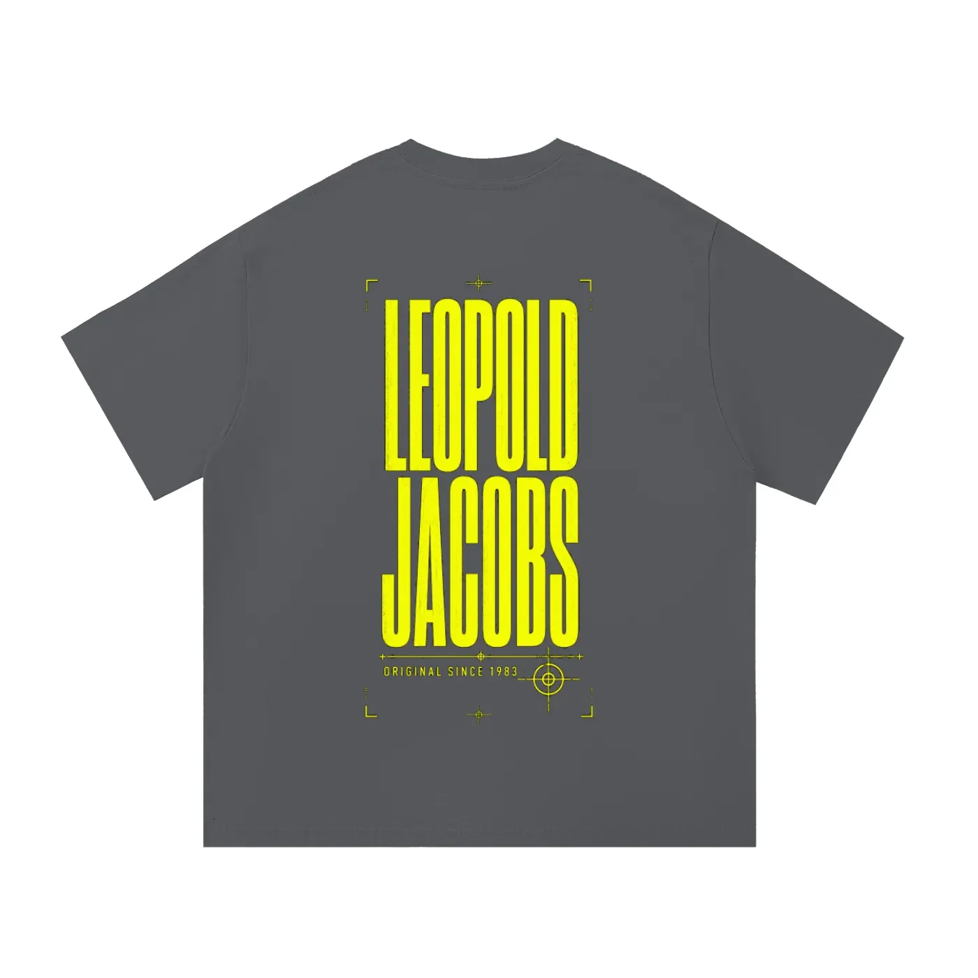 Essential Cotton T-Shirt DGY Back.webp