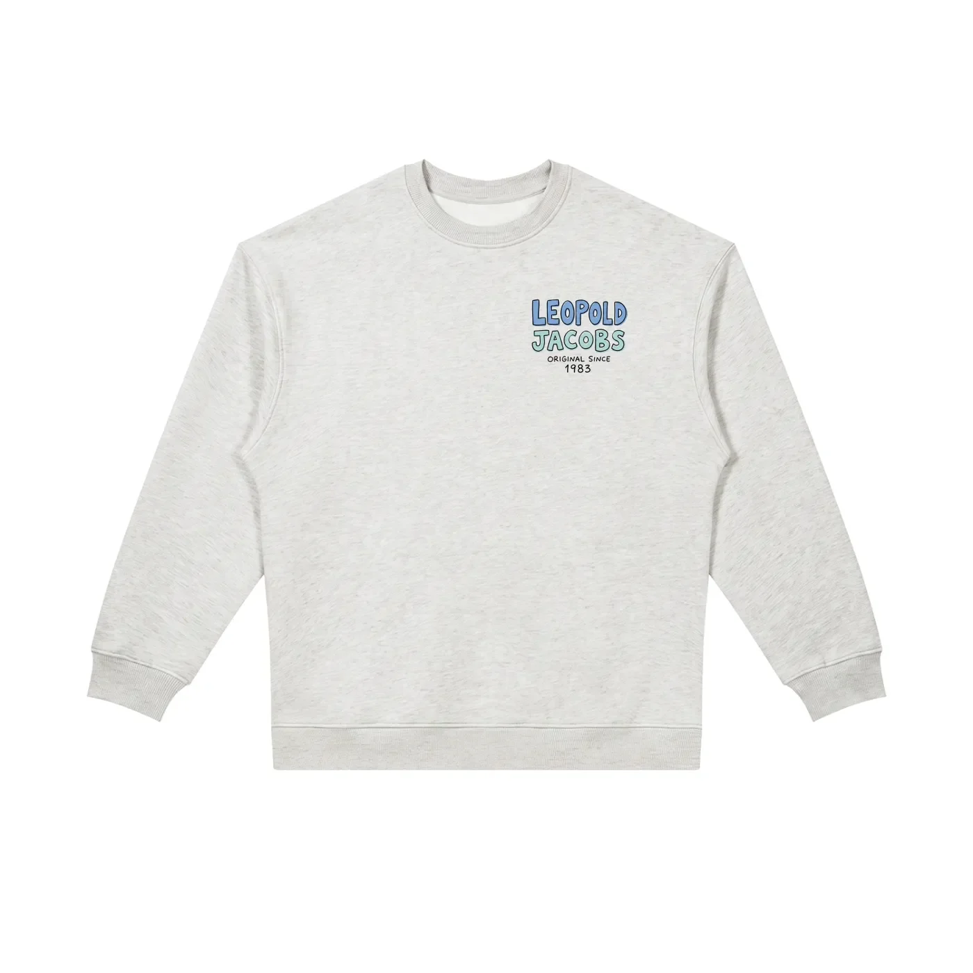 Leopold Jacobs Oversized Crewneck Sweatshirt