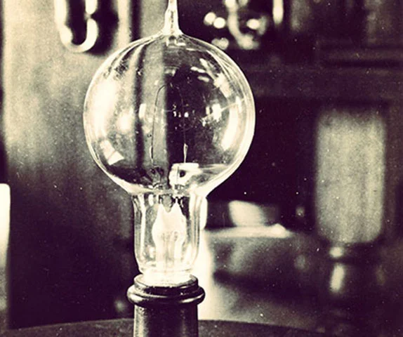 1879- Thomas Edison invents electric light.