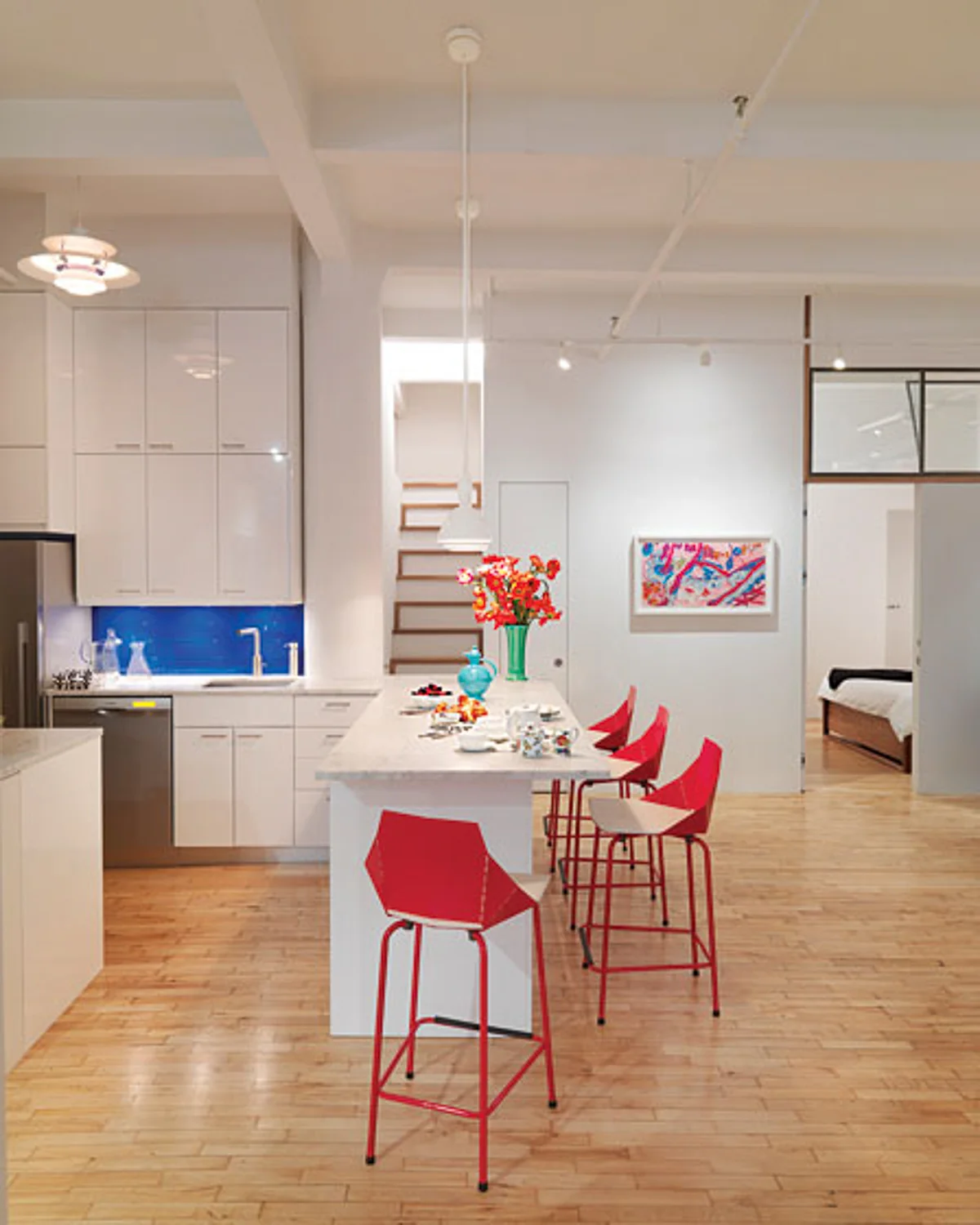 Kitchen _Ribbon Stair_I-Beam Design _Photo by Thomas Loof_NY Magazine.jpg