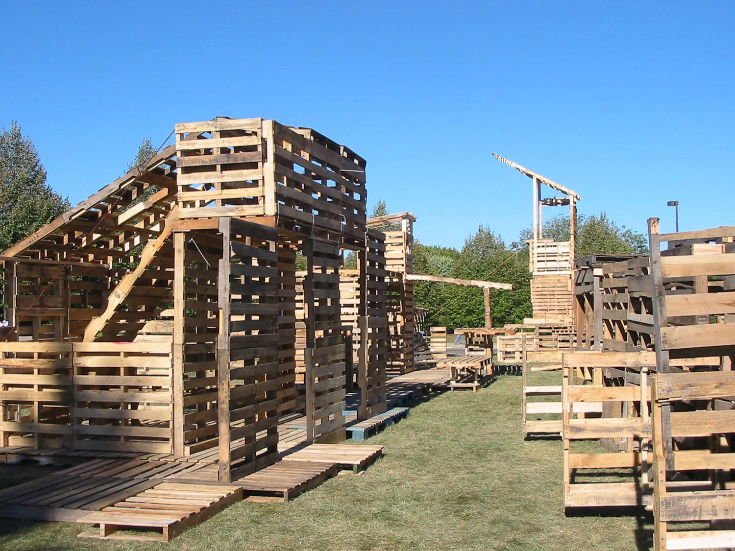 Main Street, Pallet Village I-Beam.jpg