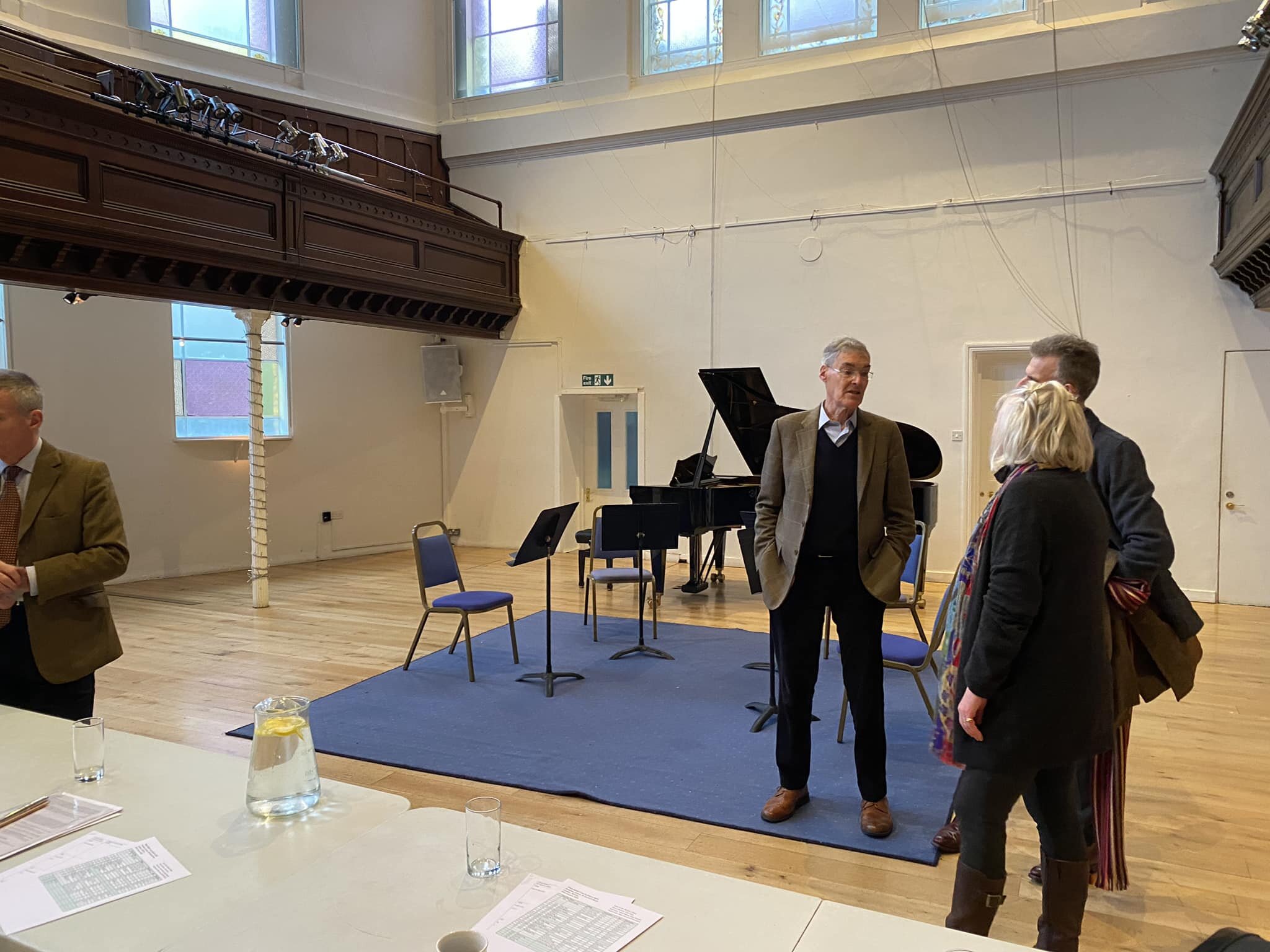 About to begin a day of Tillett Trust auditions (at the Amadeus Centre) with Roger Vignoles, Yvonne Minton and other lovely people. Always such a pleasure and delight&hellip;