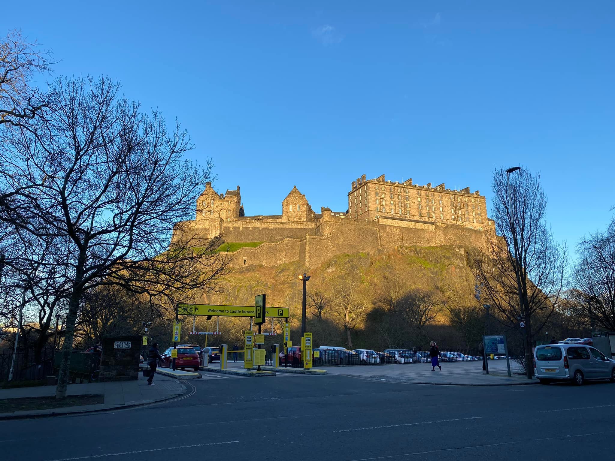 So uplifting to hear so many highly committed young musicians here in Edinburgh.  Here&rsquo;s the view from the Festival venue taken this afternoon plus two photos I took this eve in on way back to accommodation.