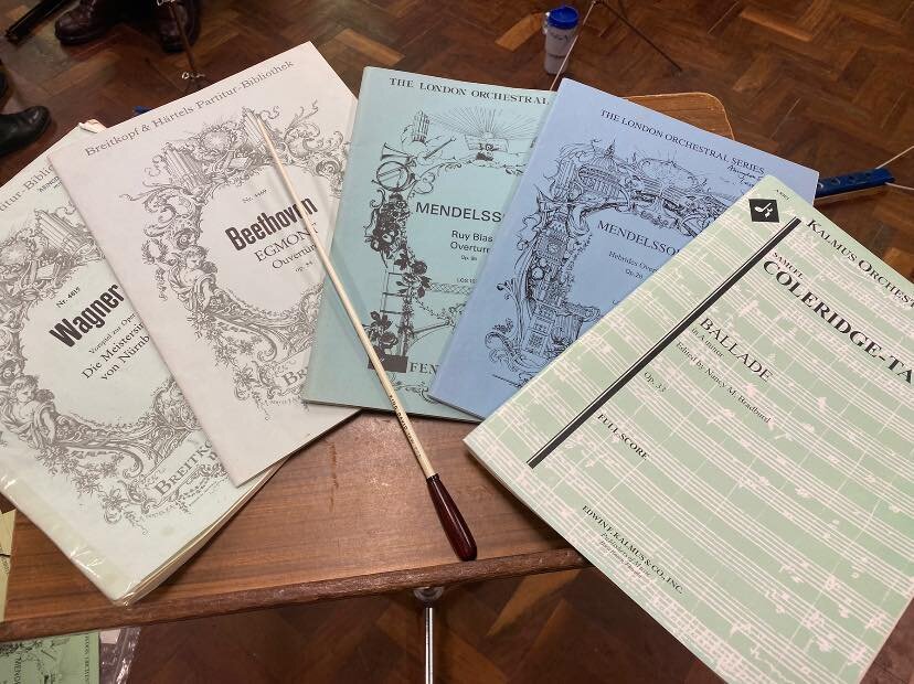 Stepped in to conduct the excellent Wantage Symphony Orchestra this evening and read through 5 overtures! 
A lot of notes played with such positive energy. 
Having judged a wonderful feast of music making at Norfolk House School in Muswell Hill this 