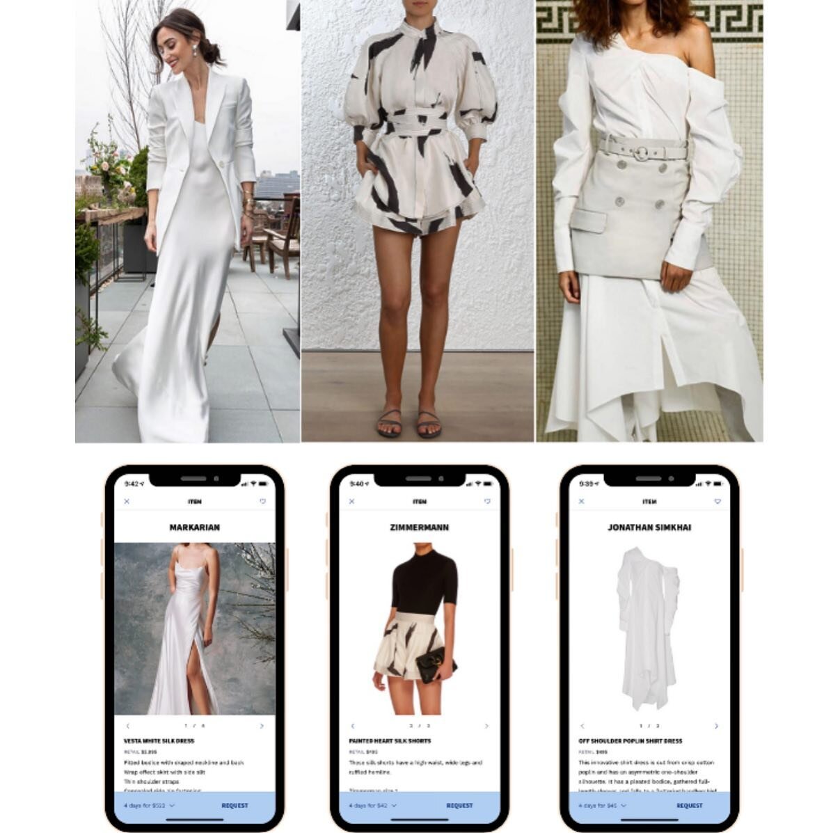 Have you checked @tulerie_ today? Borrow in demand designers like @zimmermann @markarian_nyc @newbottega and lend yours to a like minded vetted community 🤍💛💙