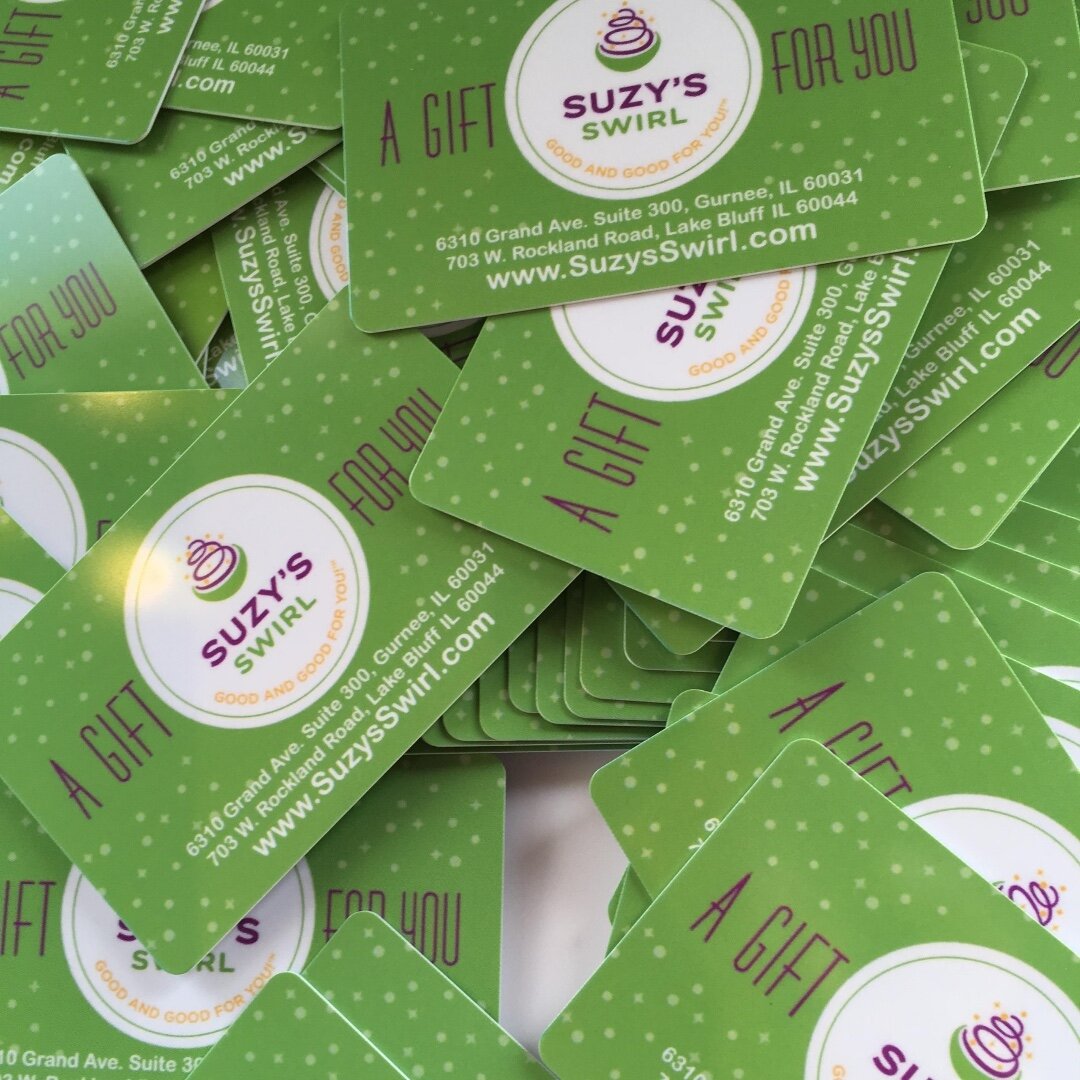 Need party favors? Birthday Gift? A thank you for your pet sitter?
Make your gift or thank you little sweeter with a Suzy's gift card! Perfect for any occasion! 💜