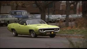 The Plymouth Road Runner, in the true color of cool, lime-green.