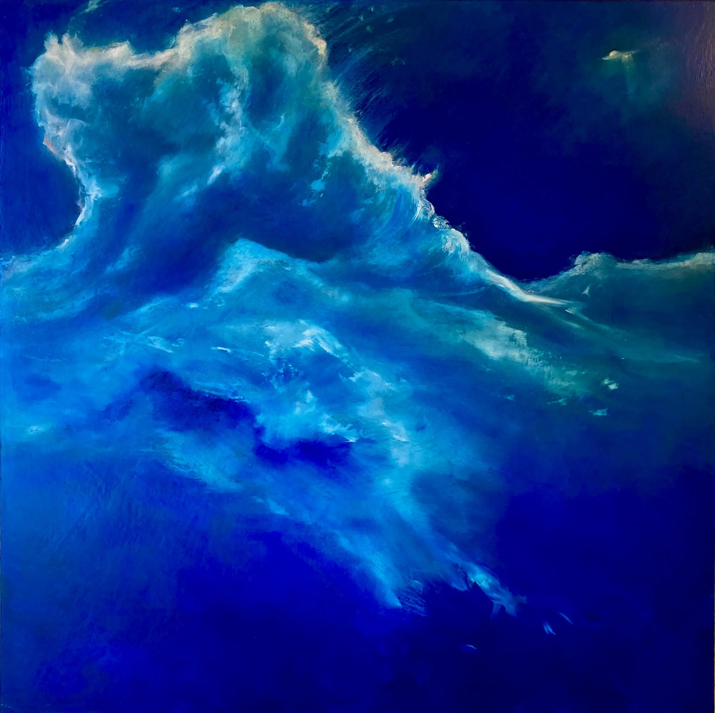 Blue Light Wave