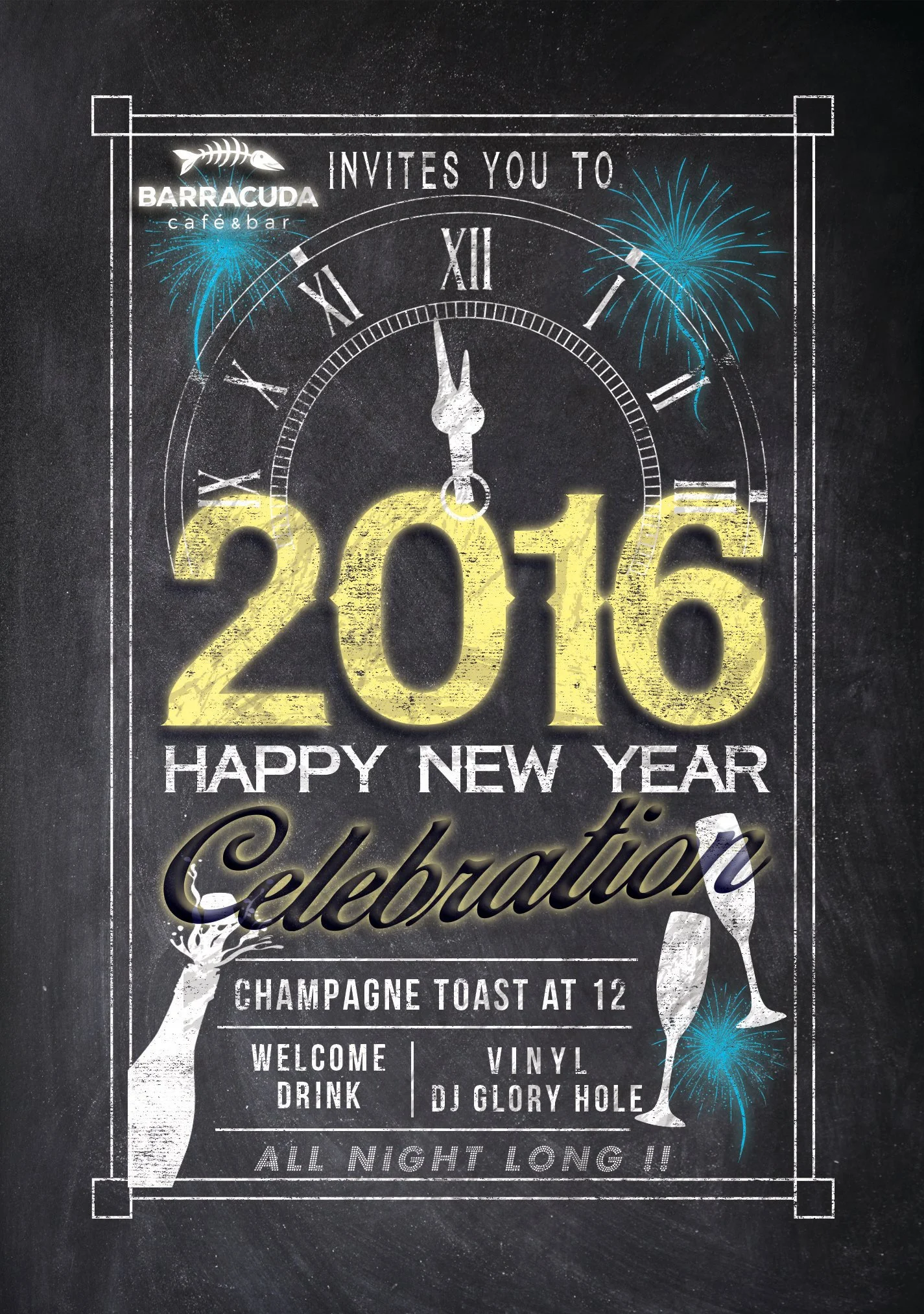 New Years Eve at Barracuda