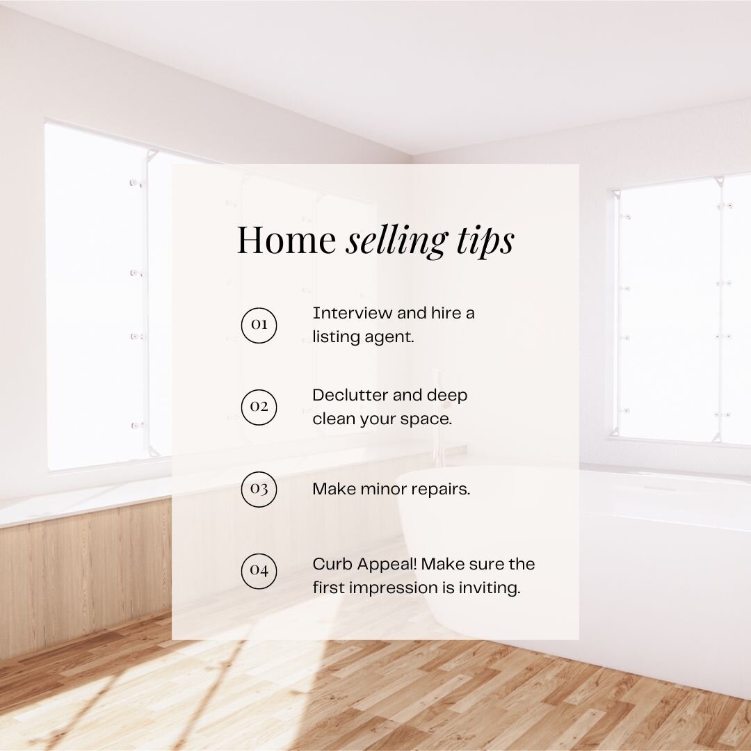 Selling your home? Here are 4 essential tips for success. Let us guide you through the process.
.
.
.
 #RealEstateTips #HomeSelling #ExpertAdvice #OttawaRealEstate #OttCity #HouseForSale