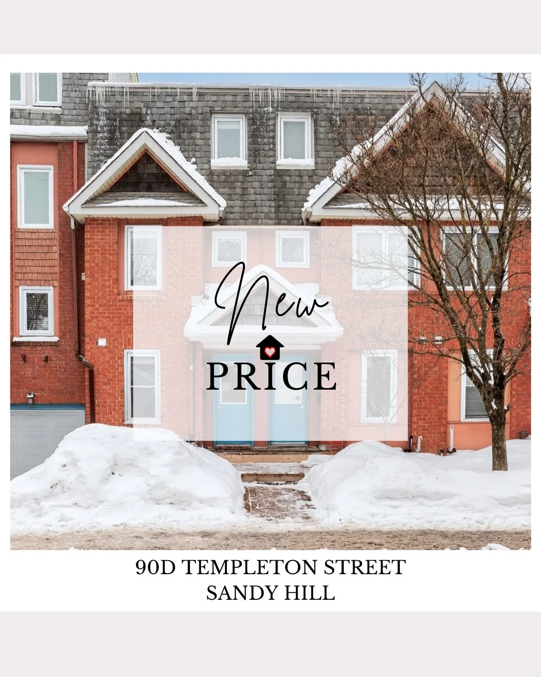 🏠 New Price 🏠 90D  Templeton Street
in #SandyHill. This 2 bedroom, 2 bath, three-story layout provides a convenient separation of space, beginning with an open-concept main floor. Enjoy Transit, dining, and ample amenities at your doorstep. All you