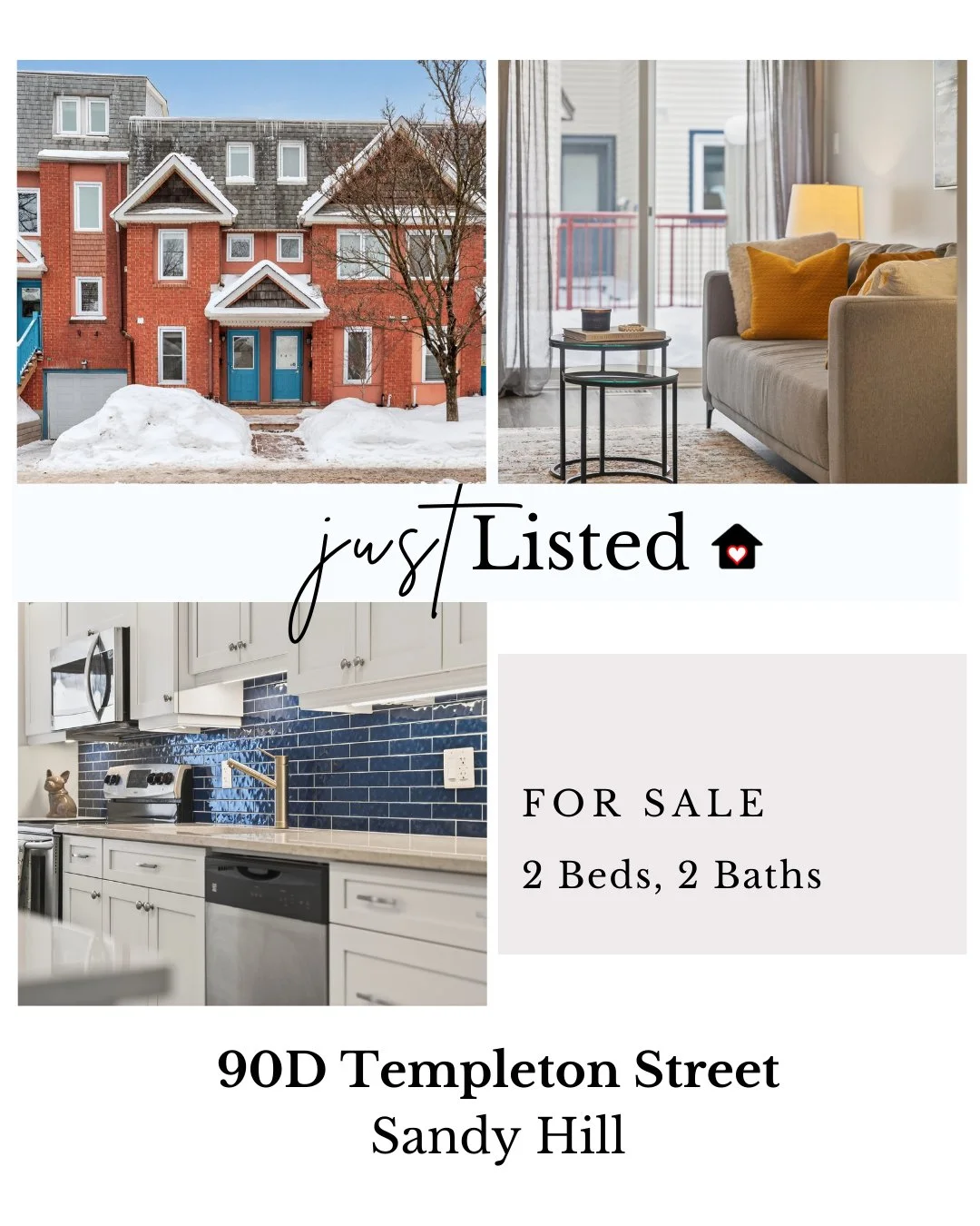 🌟 JUST LISTED 🌟 90D Templeton Street in #SandyHill
Given its prime Sandy Hill location, this townhome represents a premier investment opportunity or a sophisticated residence. The three-story layout provides a convenient separation of space, beginn