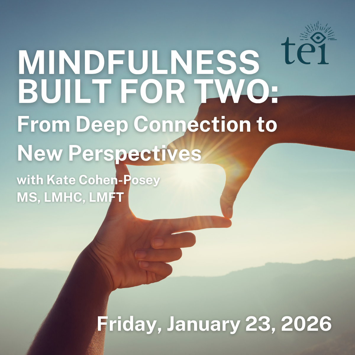 Mindfulness Built for Two: From Deep Connection to New Perspectives