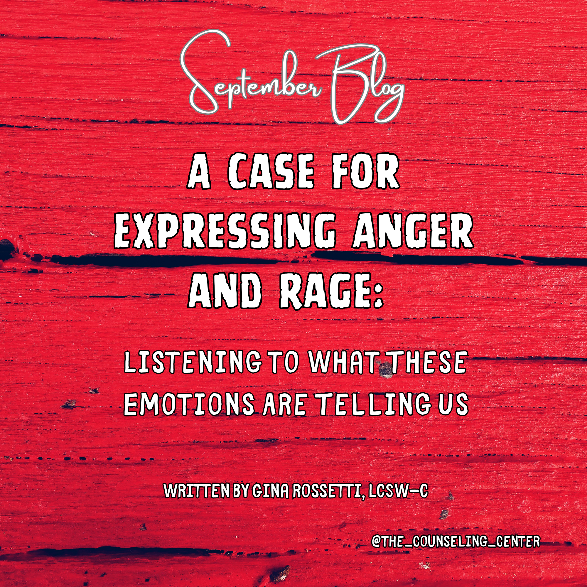 A Case for Expressing Anger and Rage: Listening to What These Emotions Are Telling Us