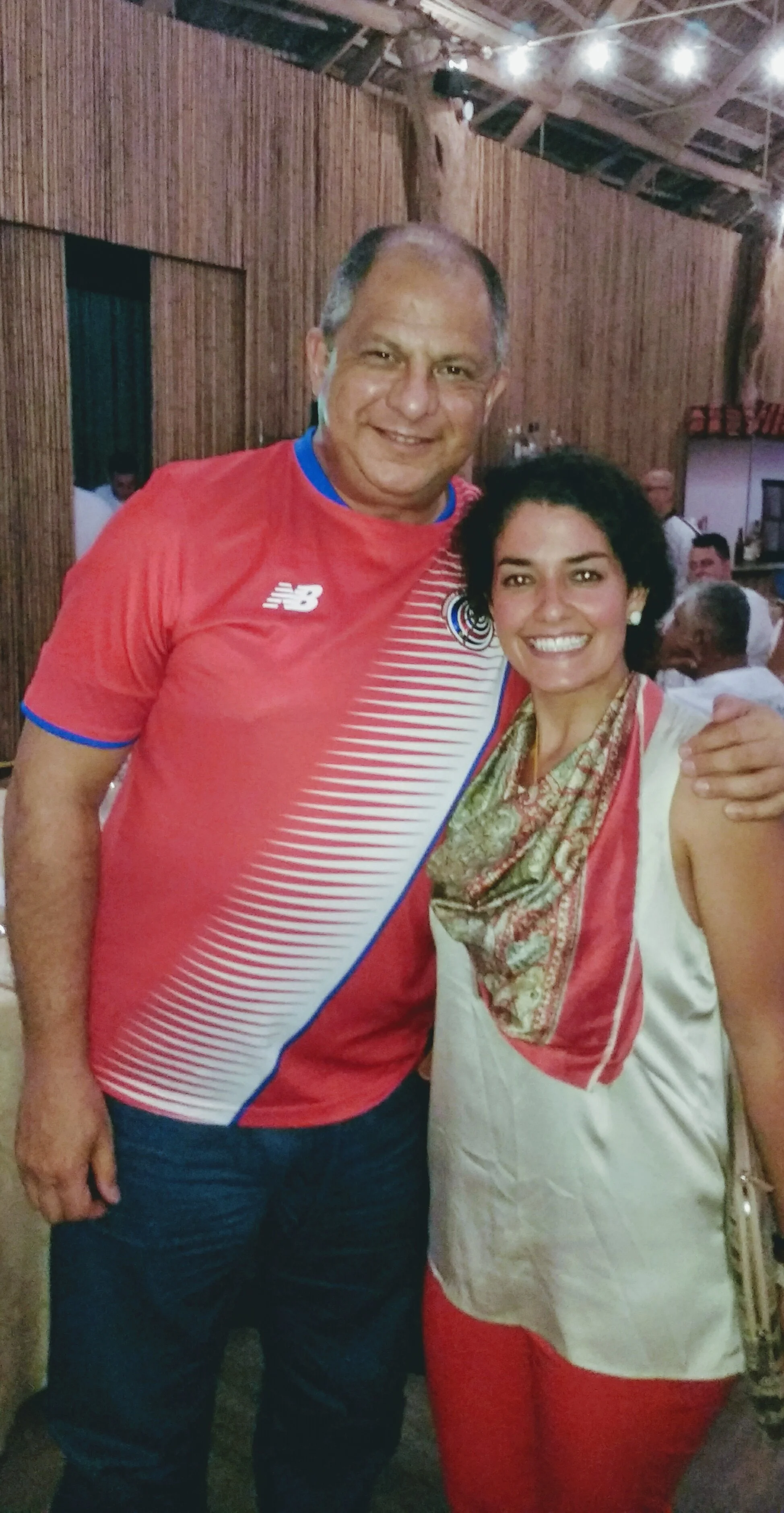 With the President of the Republic of Costa Rica, Luis Guillermo Solís