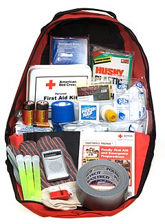 Basic Red Cross preparedness kit