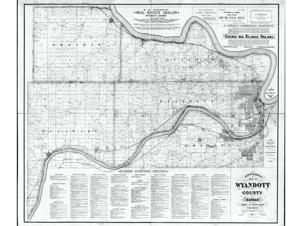 WyCo 1885 Map